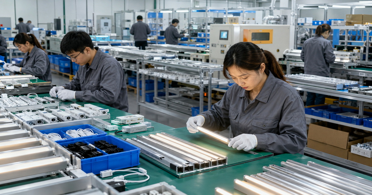 LED Cabinet Lighting Factory Overview LED Cabinet Lighting Factory Overview
