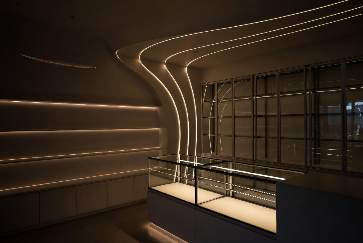 Neon Flex Installation In Commercial Interior Neon Flex Installation In Commercial Interior