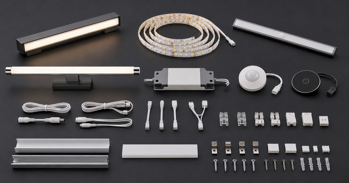 LED Furniture Lighting System Components LED Furniture Lighting System Components