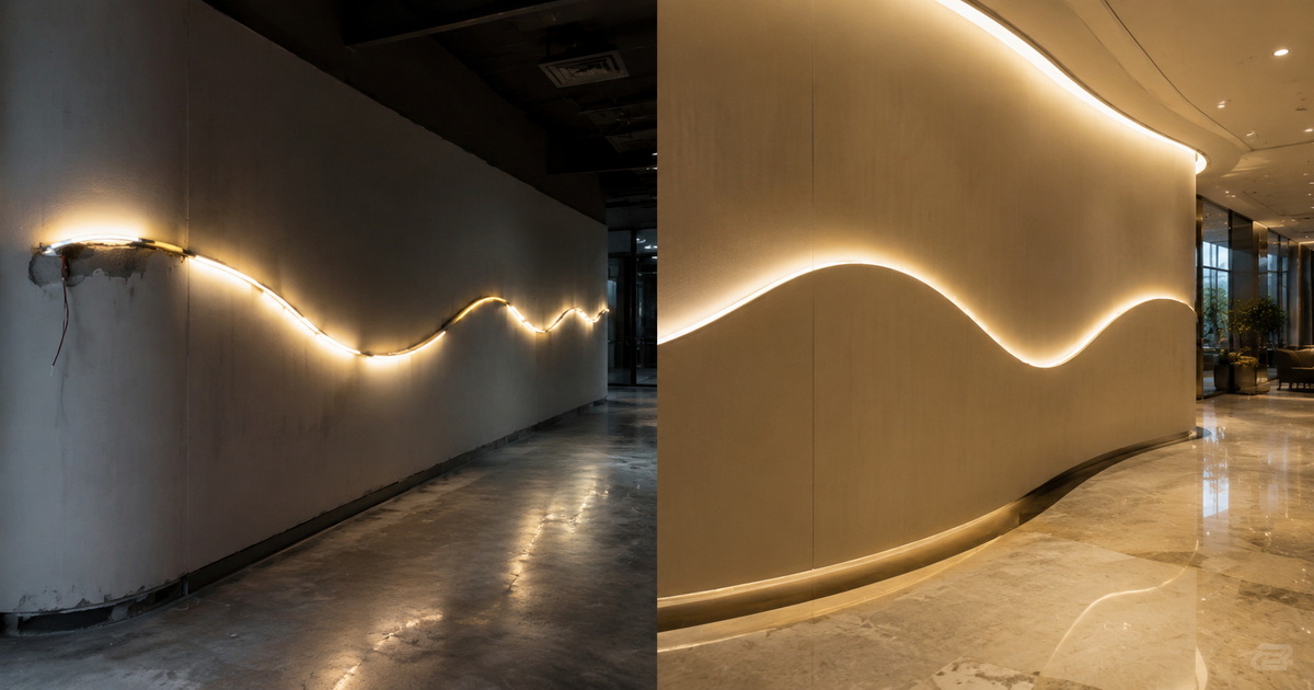 Architectural Neon Lighting Failure Comparison Architectural Neon Lighting Failure Comparison