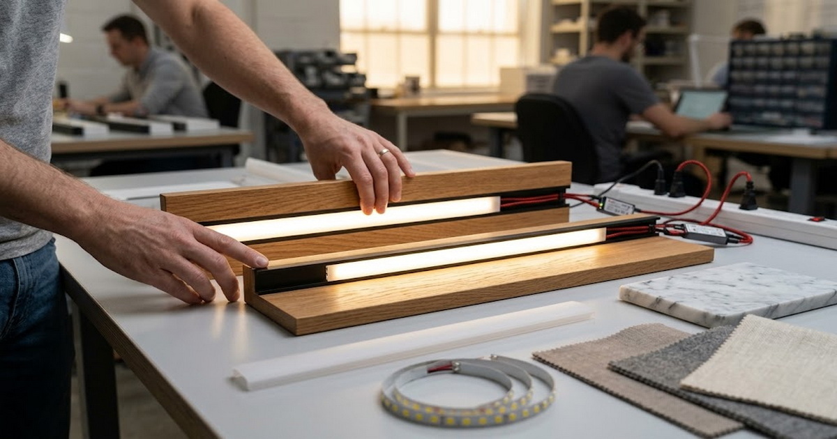 COB LED Strip Furniture Sample Evaluation COB LED Strip Furniture Sample Evaluation