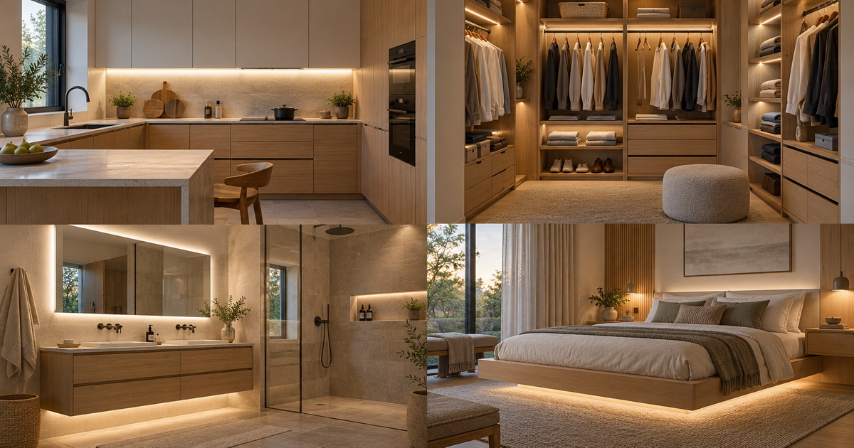 Integrated LED Lighting For Modern Furniture Integrated LED Lighting For Modern Furniture