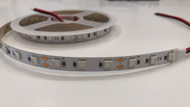 5050 850nm LED Strip 12V IP20 | 60led/m 10mm IR Tape Light Factory