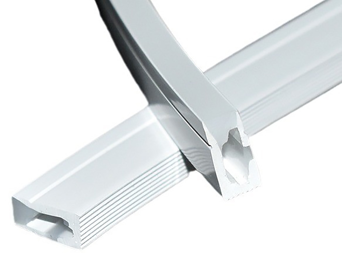 Side-emitting 4x10mm LED Strip Silicone Sleeve