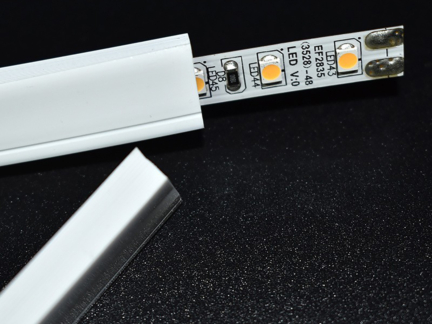 6x12mm Flat Curve Neon Tube Sleeve 8mm PCB Silicone Neon LED Diffuser Tube