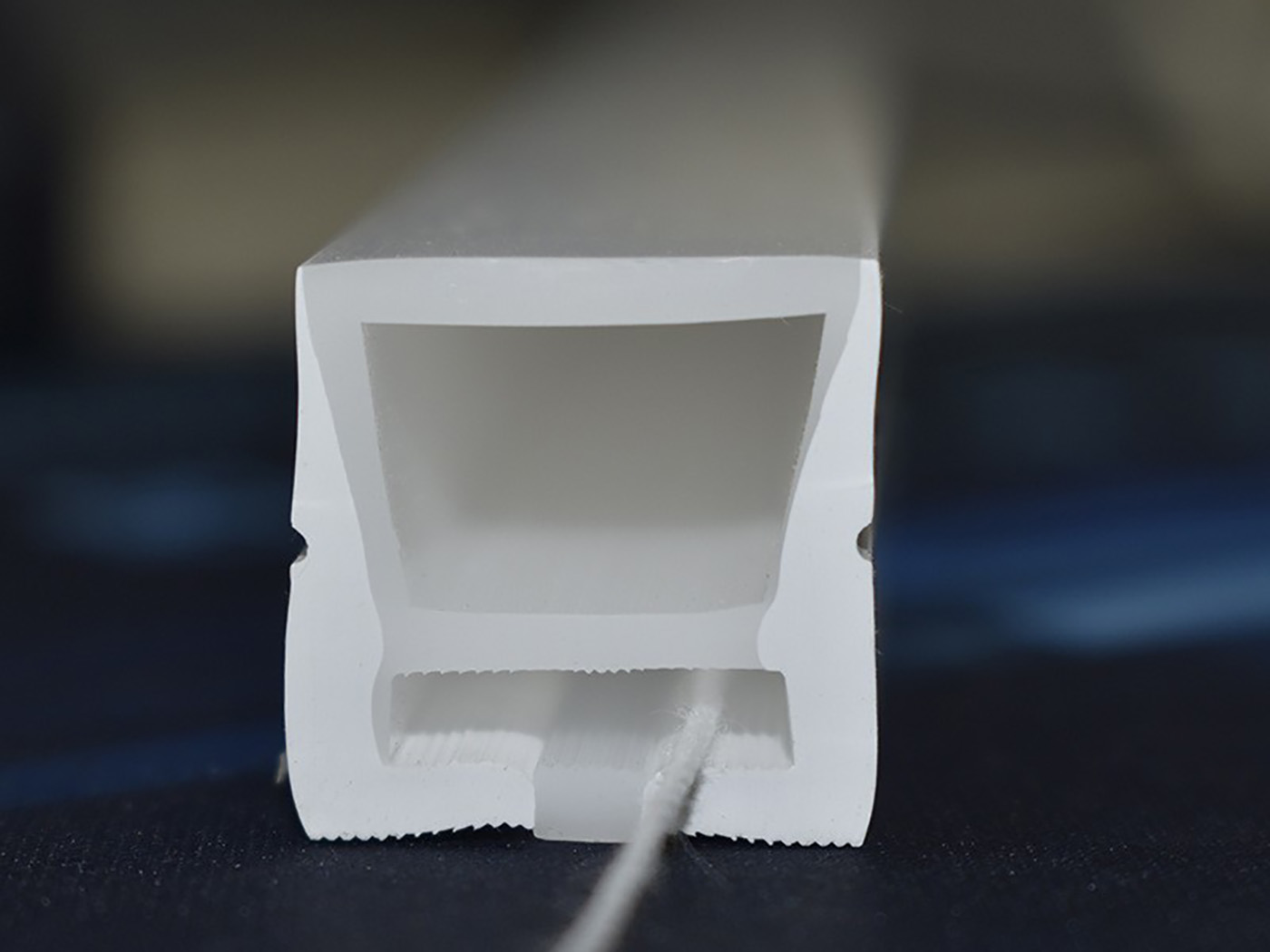 20x20mm White Black Silicone Profile for LED Strip