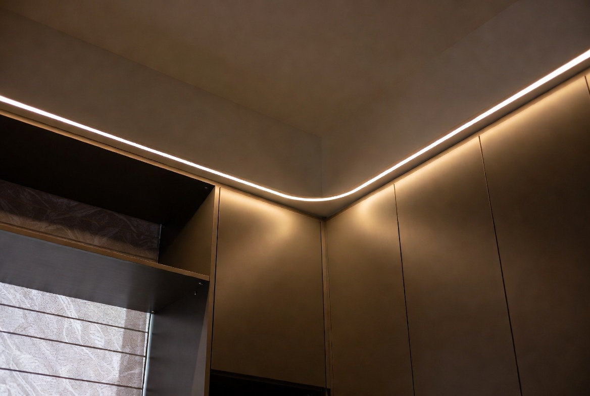 Cabinet Lighting Installation