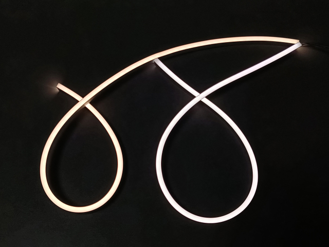 0610 High Quality Low Price Side Emitting Silicone Neon Strip 120LEDs/m 5m IP67 Silicone Neon Light