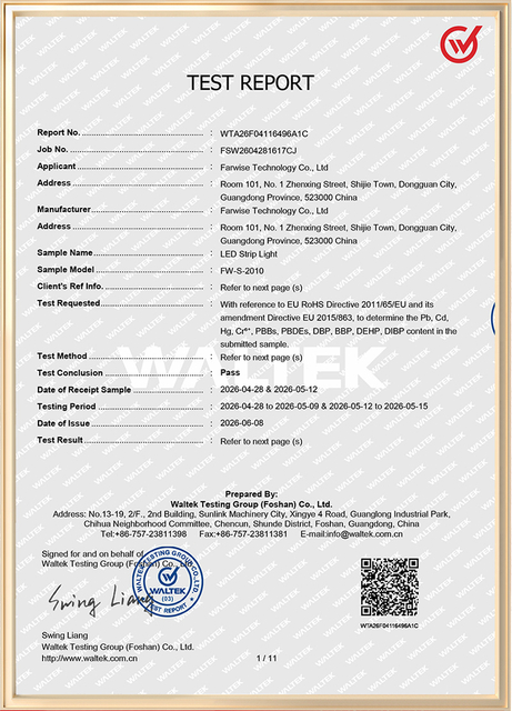 LED灯带-RoHS-报告-LED-Strip-Light-(RoHS-Test-Report)-1