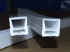 20x20mm White Black Silicone Profile for LED Strip