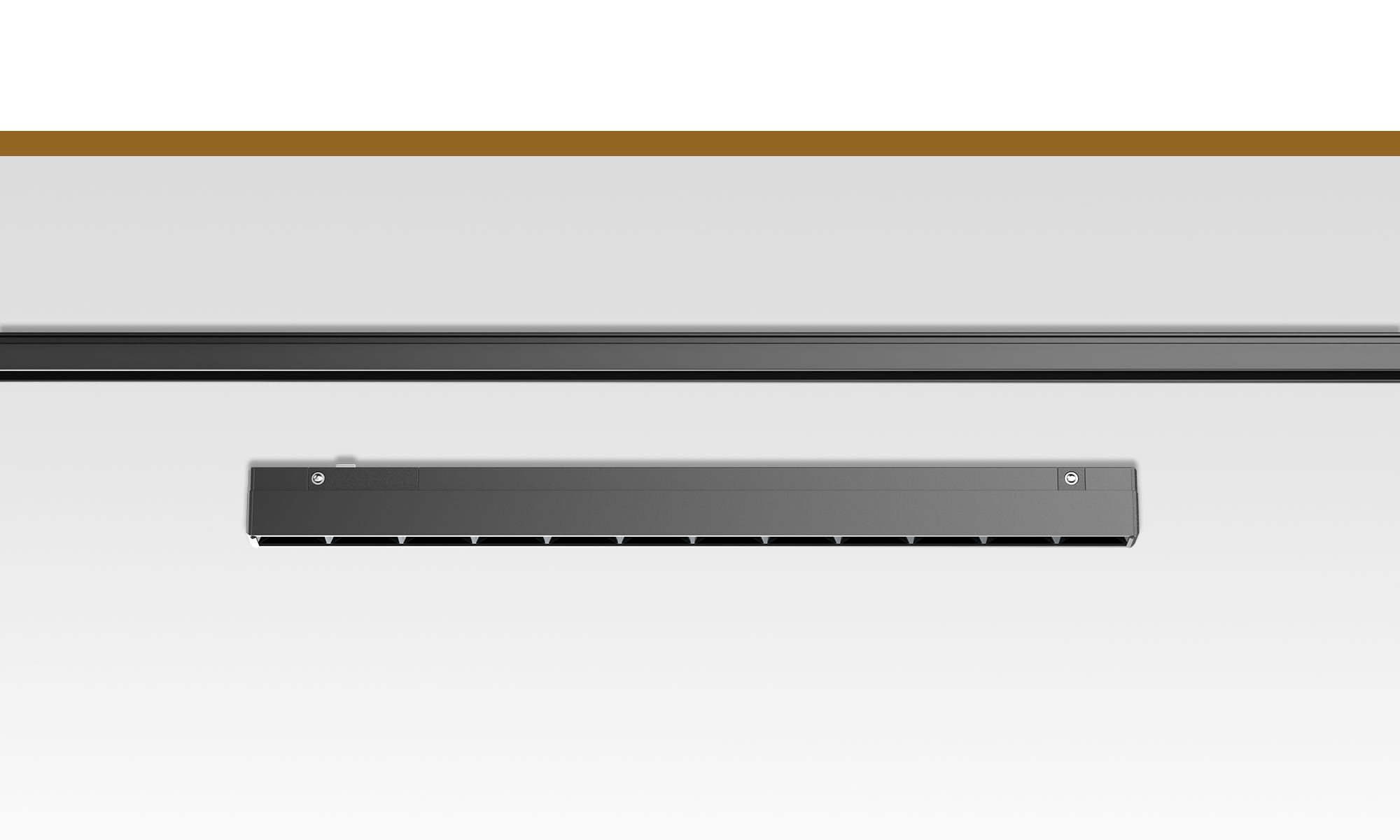 High CRI Slim Magnetic LED Under Cabinet Track Light