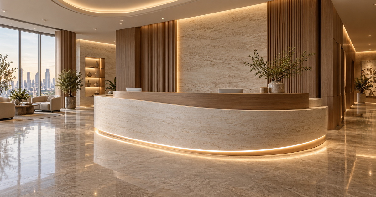 Curved Reception Desk Neon Glow.jpg