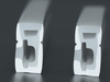 Soft Easy Bendable 8x16mm Insert Type Flat LED Strip Silicone Profile Led Strip for Linear Light