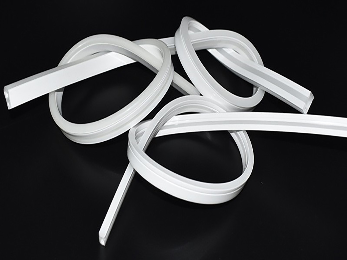 5x10mm Slim LED Neon Tube Cover for Linear Light 3mm 4mm Mini LED Strip