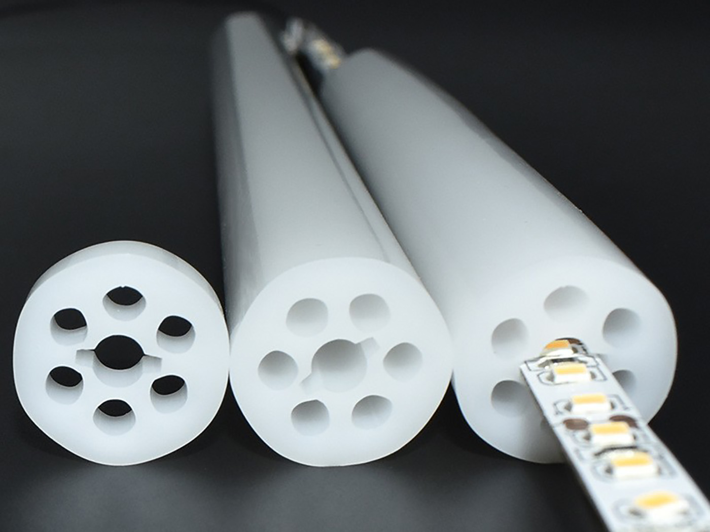 23mm 360 Degree LED Neon Tube Flexible Silicone LED Strip Diffuser for Light Design