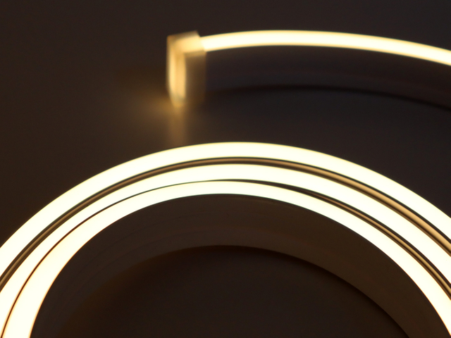 1220 Side Bend Silicone Neon Strip DC24V Uniform Luminous Waterproof LED Neon Light
