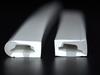 6x12mm Flat Curve Neon Tube Sleeve 8mm PCB Silicone Neon LED Diffuser Tube
