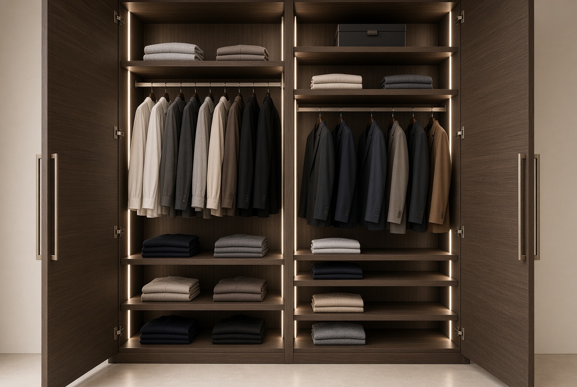Smooth Wardrobe Lighting Detail Smooth Wardrobe Lighting Detail