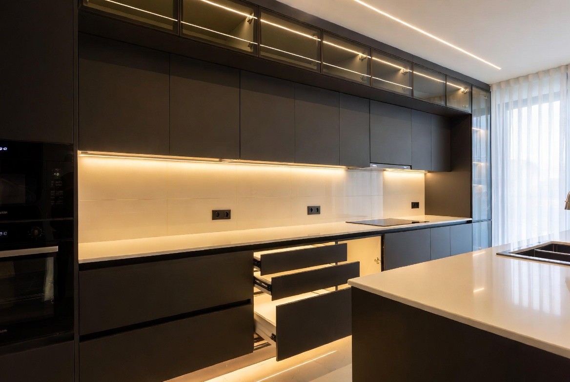 Integrated Smart LED Cabinet Lighting System