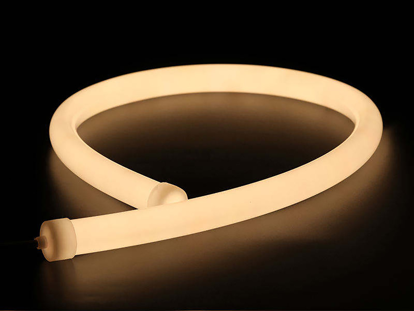 D25mm 360&deg; neon flex strip 24V 2835 336LEDs/m Outdoor Building Facade Outline Lighting