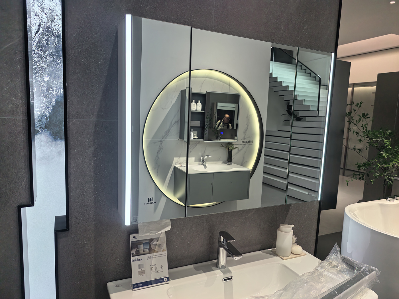 Side Mount Hand Wave Sensor Vanity Cabinet LED Light