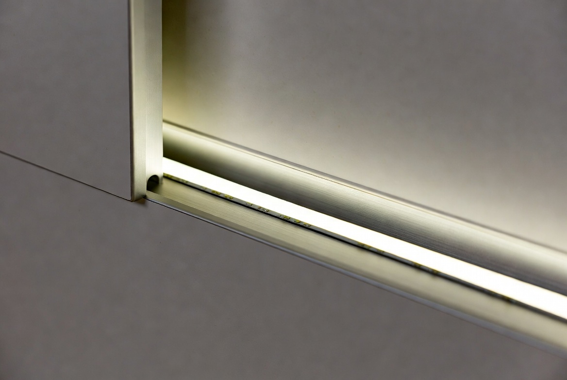 Ultra Thin COB Strip In Shallow Channel Ultra Thin COB Strip In Shallow Channel