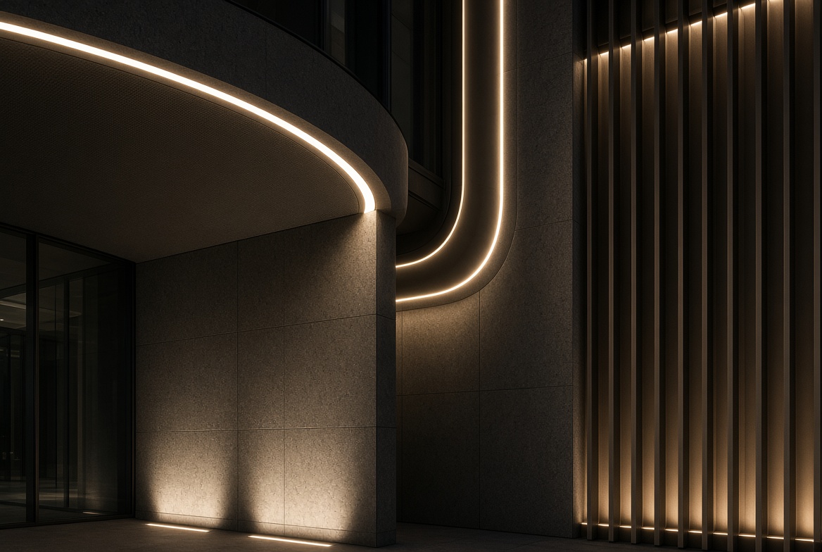 Neon Strip And Linear Lighting Applications Benzi de neon și aplicații de iluminat liniar