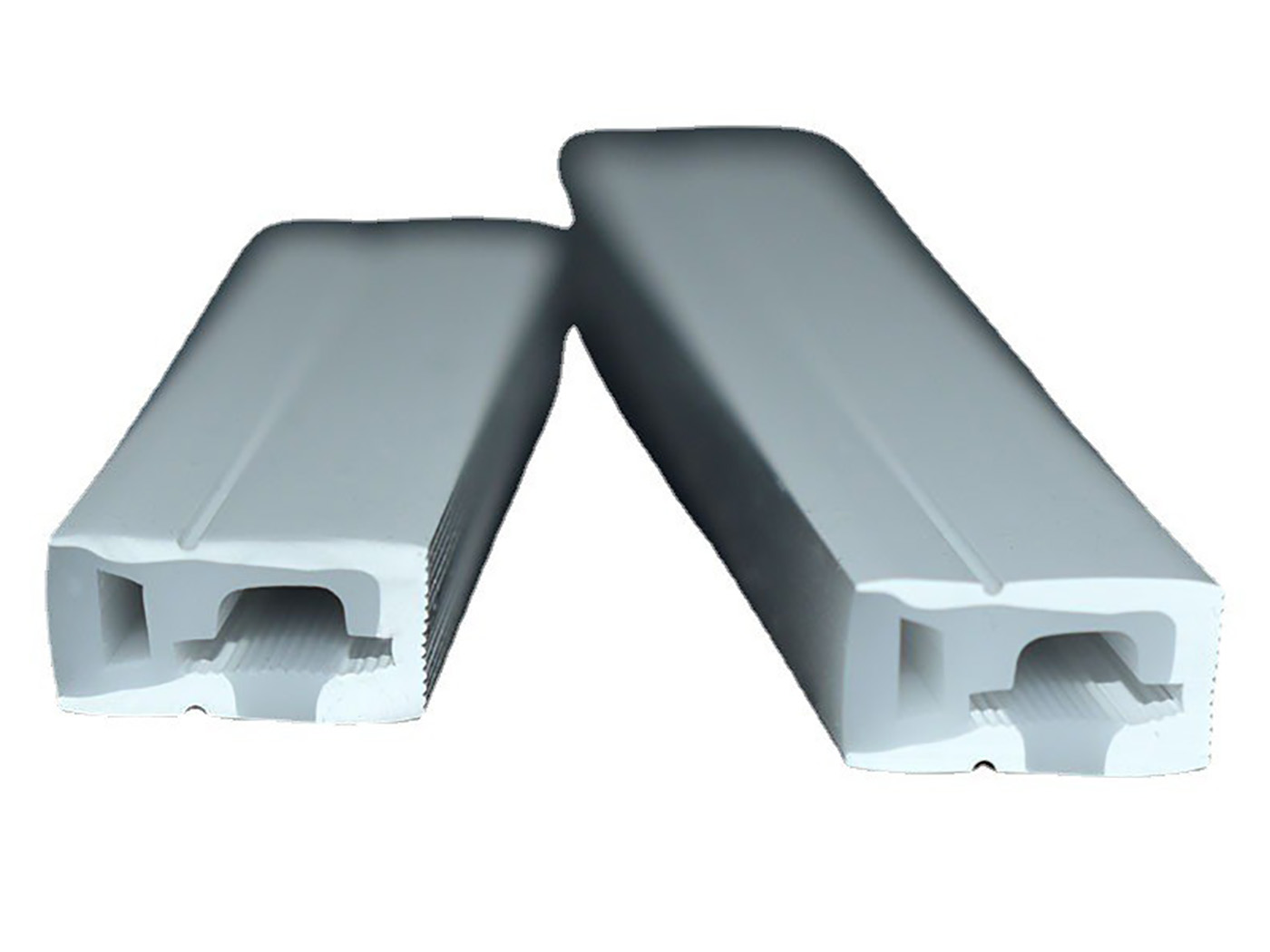 Soft Easy Bendable 8x16mm Insert Type Flat LED Strip Silicone Profile Led Strip for Linear Light