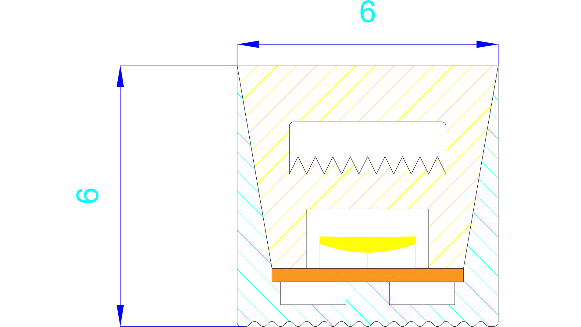 cross-sectional view