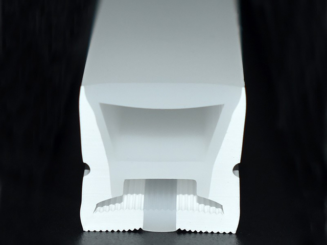 Customization Soft Bending Silicone Tube 16x16mm Waterproof Led Silicone Tube