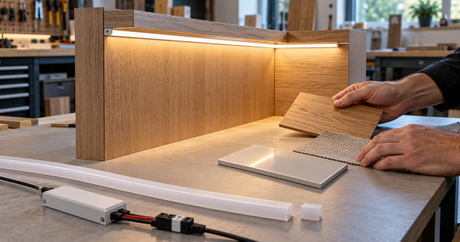 Silicone LED Strip Furniture Sample Evaluation.jpg