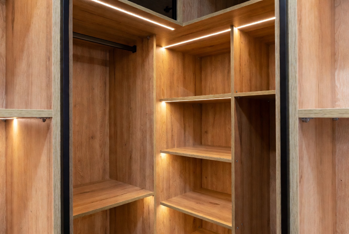 Cabinet And Wardrobe Lighting Installation