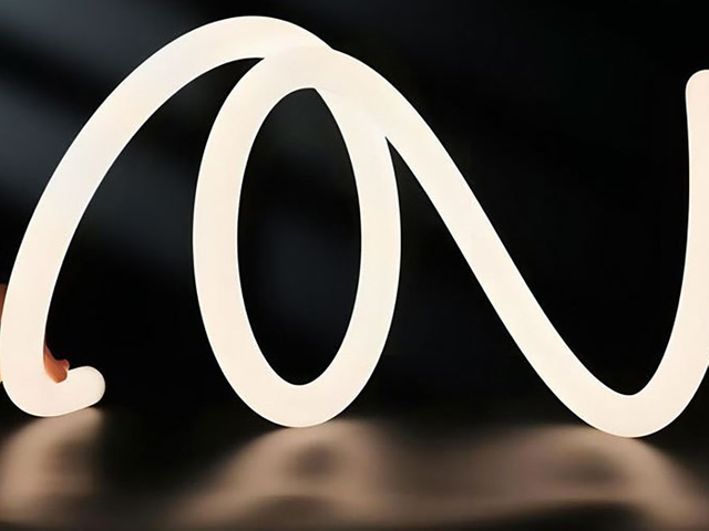 360 Degree Luminous Waterproof Flexible Silicone D40mm Round LED Neon Strip