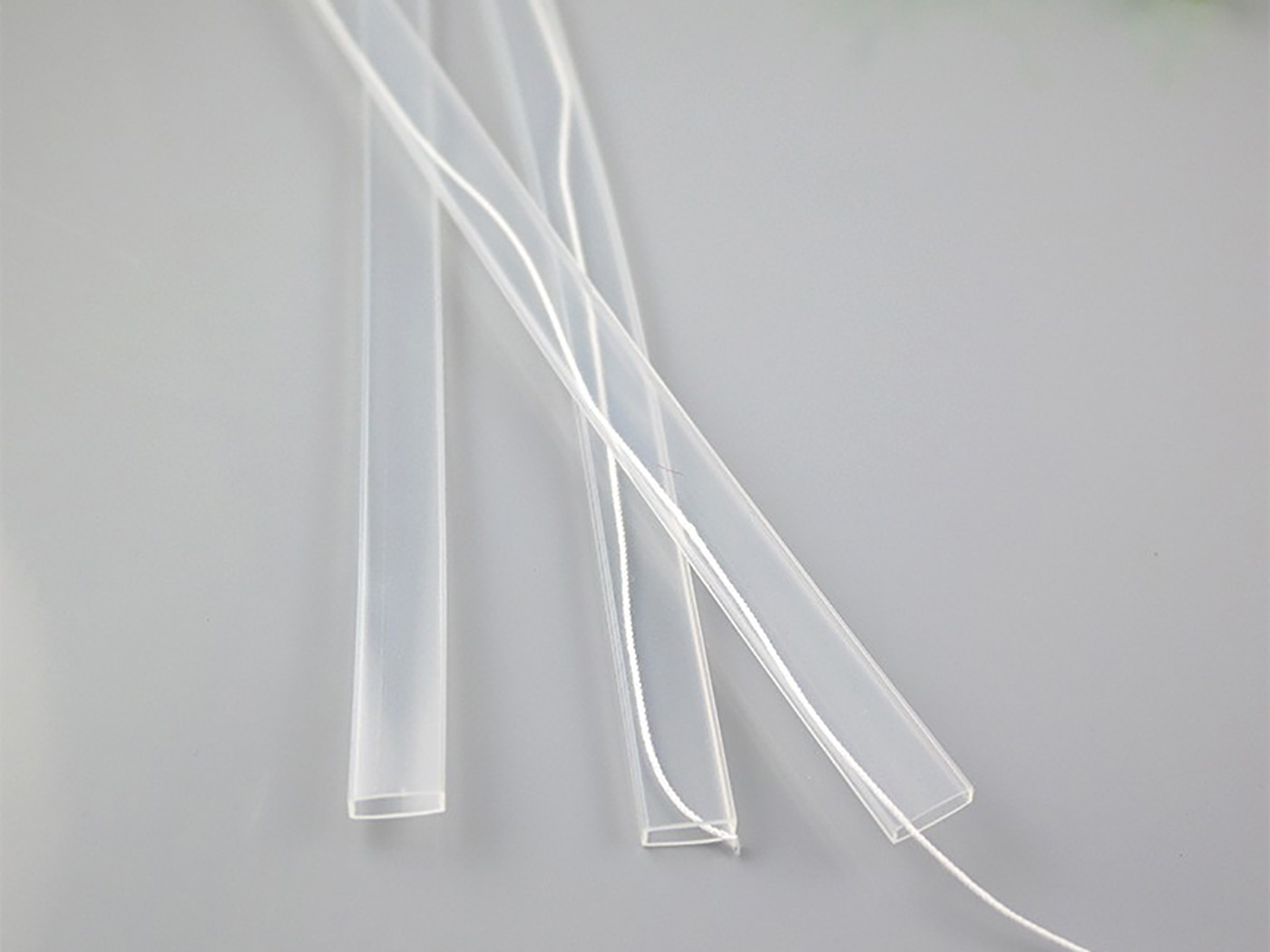 OEM ODM LED Neon Sleeve Transparent Silicone Hose Tube Custom LED Strip Silicone Sleeve
