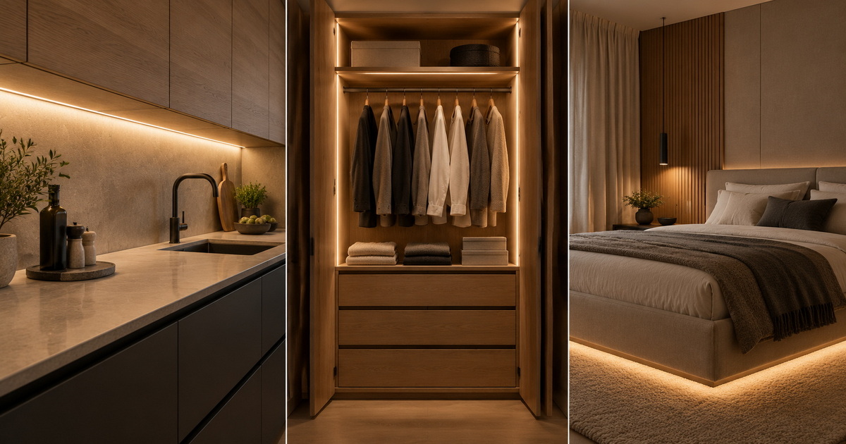 Integrated LED Furniture Lighting Applications