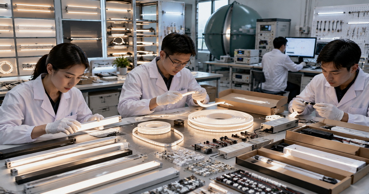 LED Lighting Supplier Quality Inspection