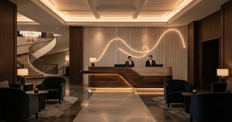 Luxury Hotel Lobby Neon Lighting.jpg