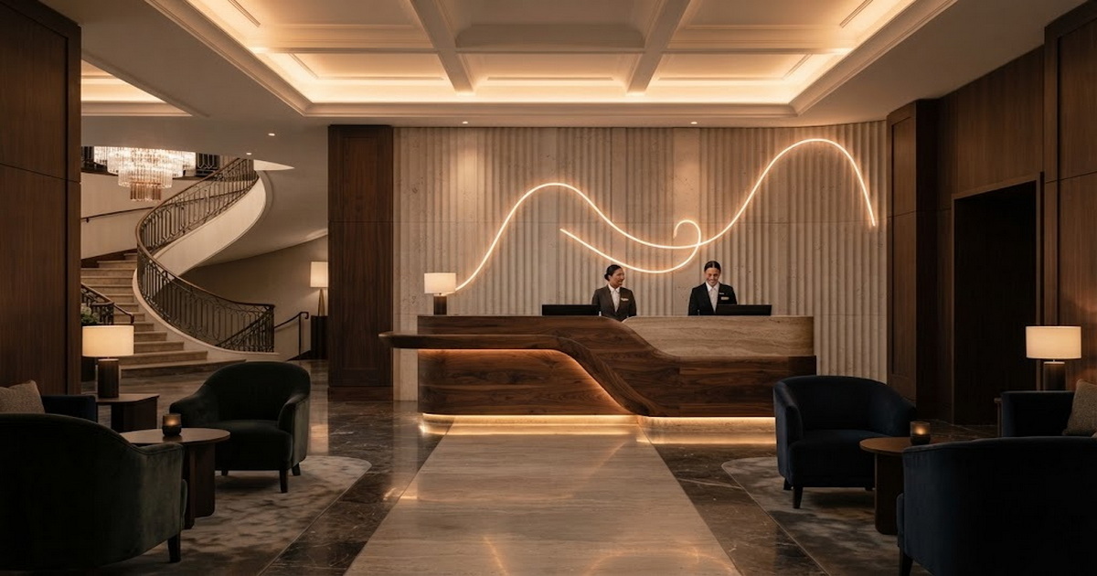 Luxury Hotel Lobby Neon Lighting.jpg