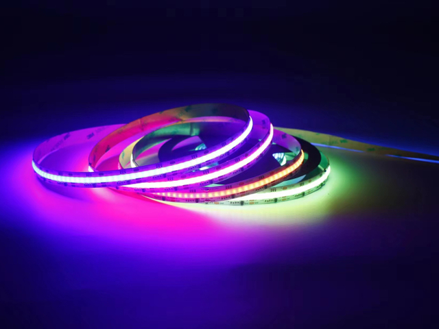 RGB COB LED Strip With Remote for Home Party Decoration