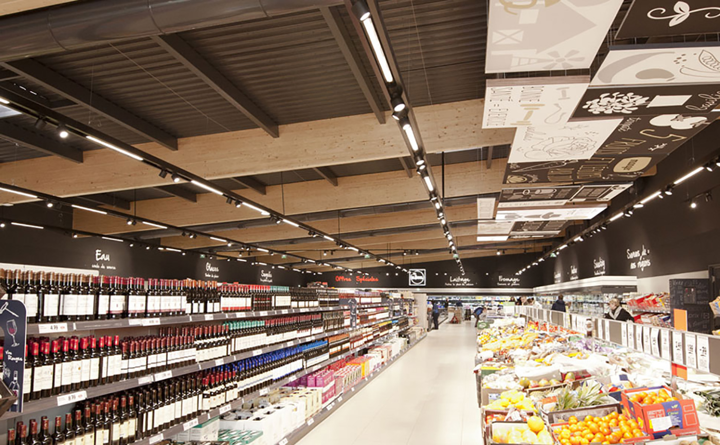 Factory Direct Wholesale Supply Plug-and-Play LED Shelf Rail Light
