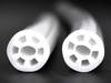 Tube Sleeve Cover Profile LED Silicone Tube White Black Diffuser D18mm 360 Round Silicone LED Diffuser Tube