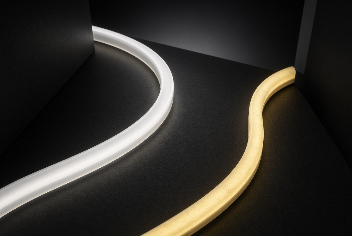 Silicone And PVC Neon Strip Comparison