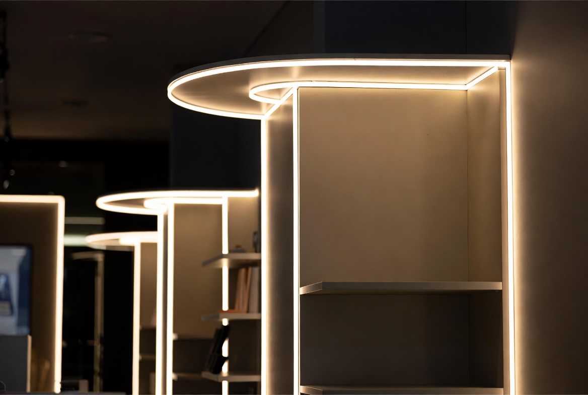 LED Neon Retail Interior