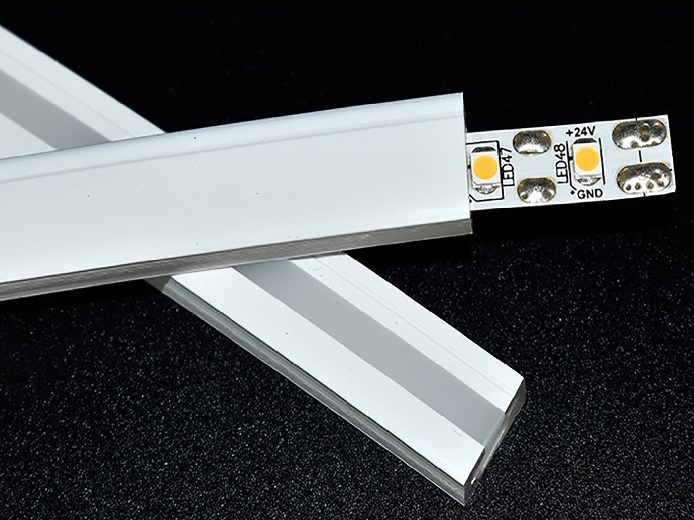 5x10mm Slim LED Neon Tube Cover for Linear Light 3mm 4mm Mini LED Strip