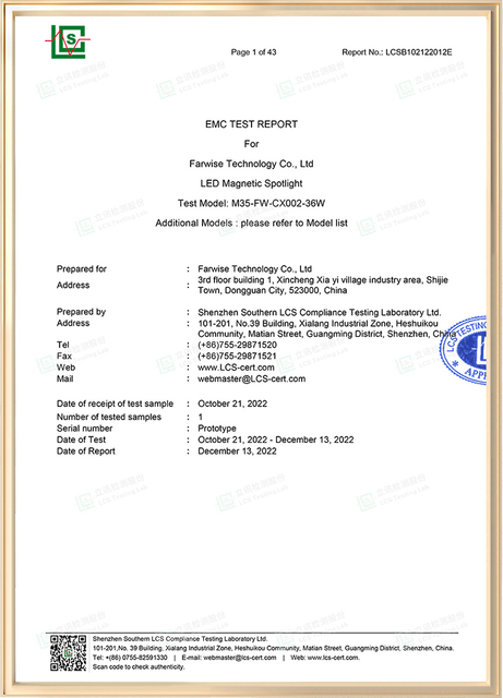 LED磁吸灯-CE-EMC-报告-1