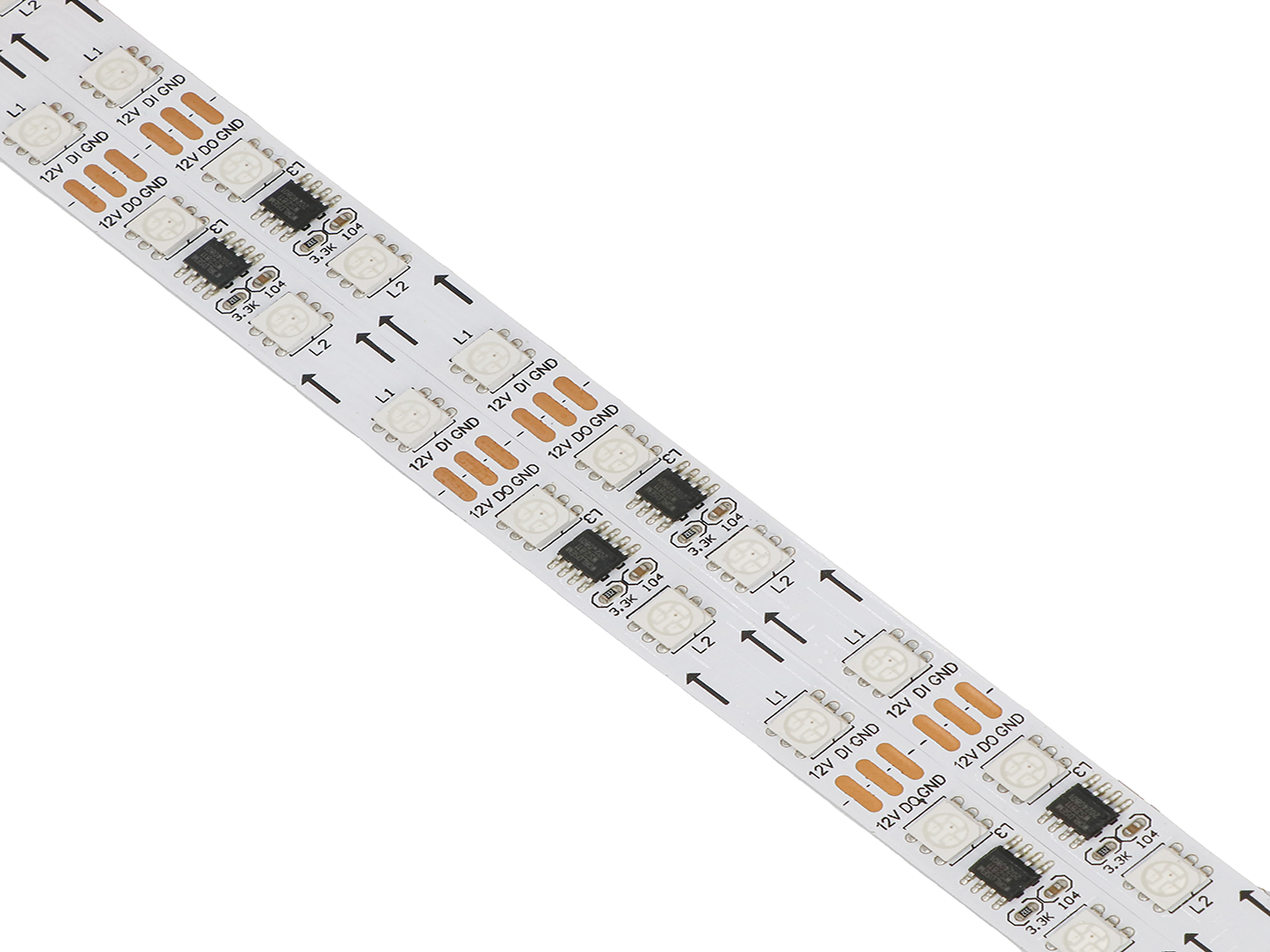 5050 60D 96D 144D WS2812 Addressable Pixel LED Strip