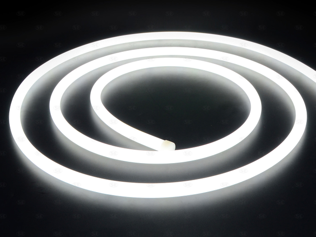 D18mm 360 degree neon light 24V Silicone Flex Led Neon Light IP67 Waterproof Neon Strip