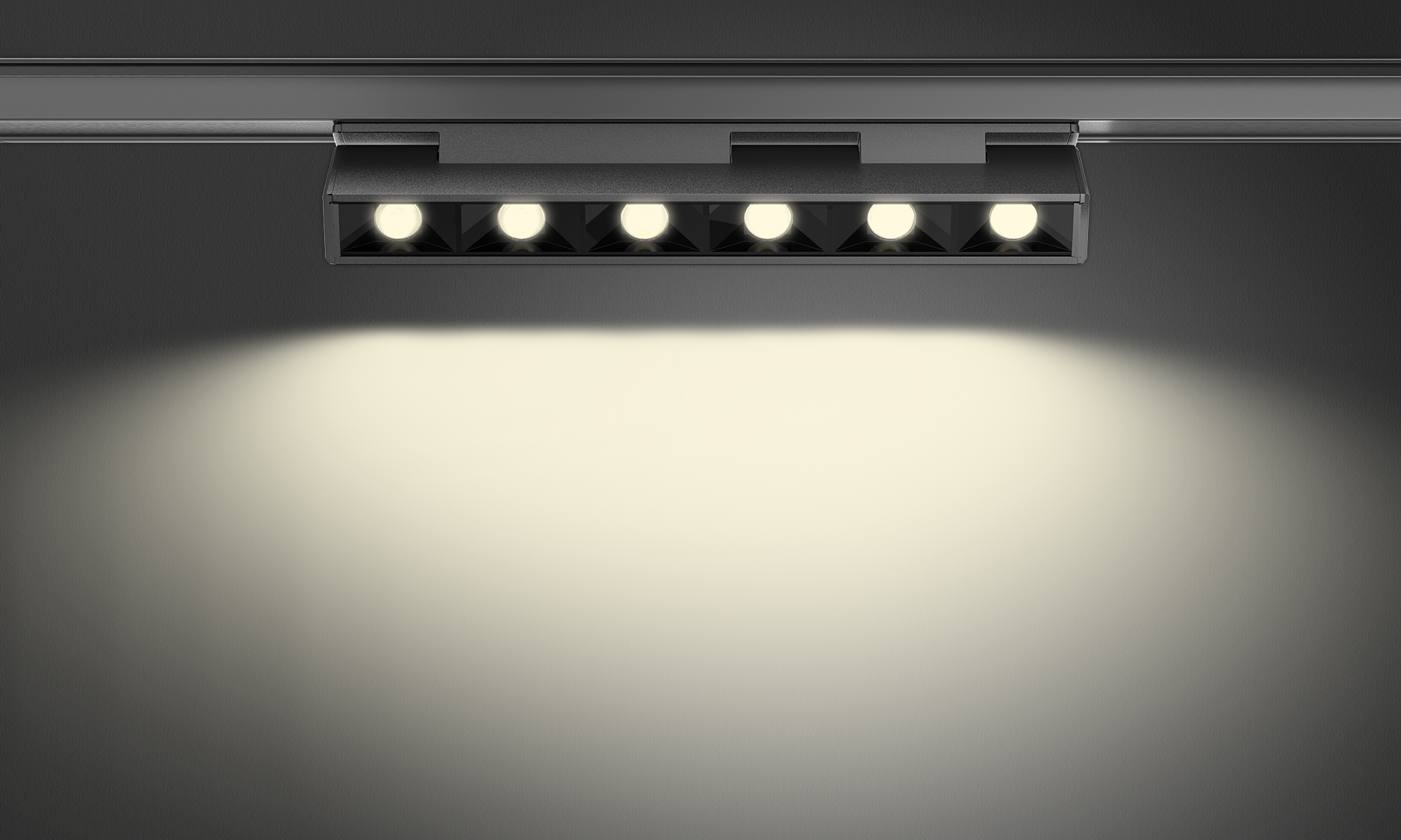 High CRI Slim Magnetic LED Under Cabinet Track Light